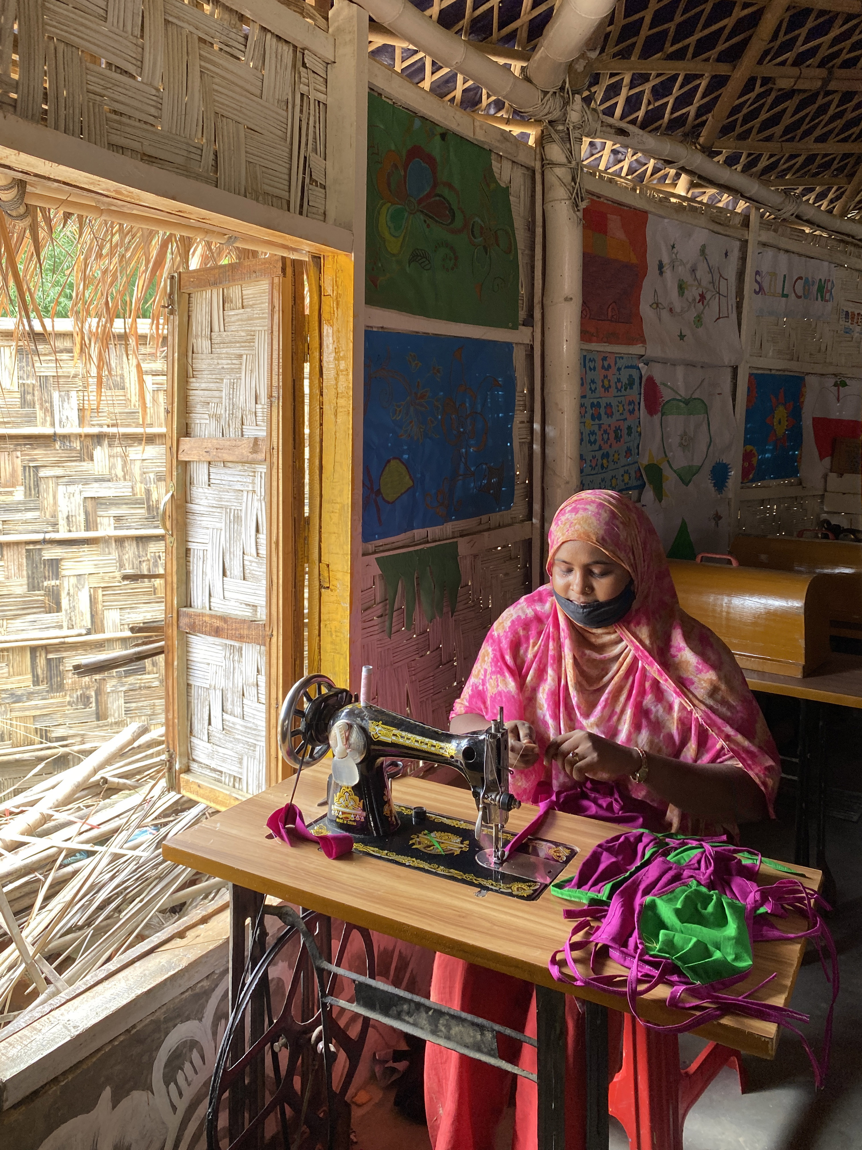 Beyond Survival : A Safe Space for Rohingya Women & Girls in Bangladesh
